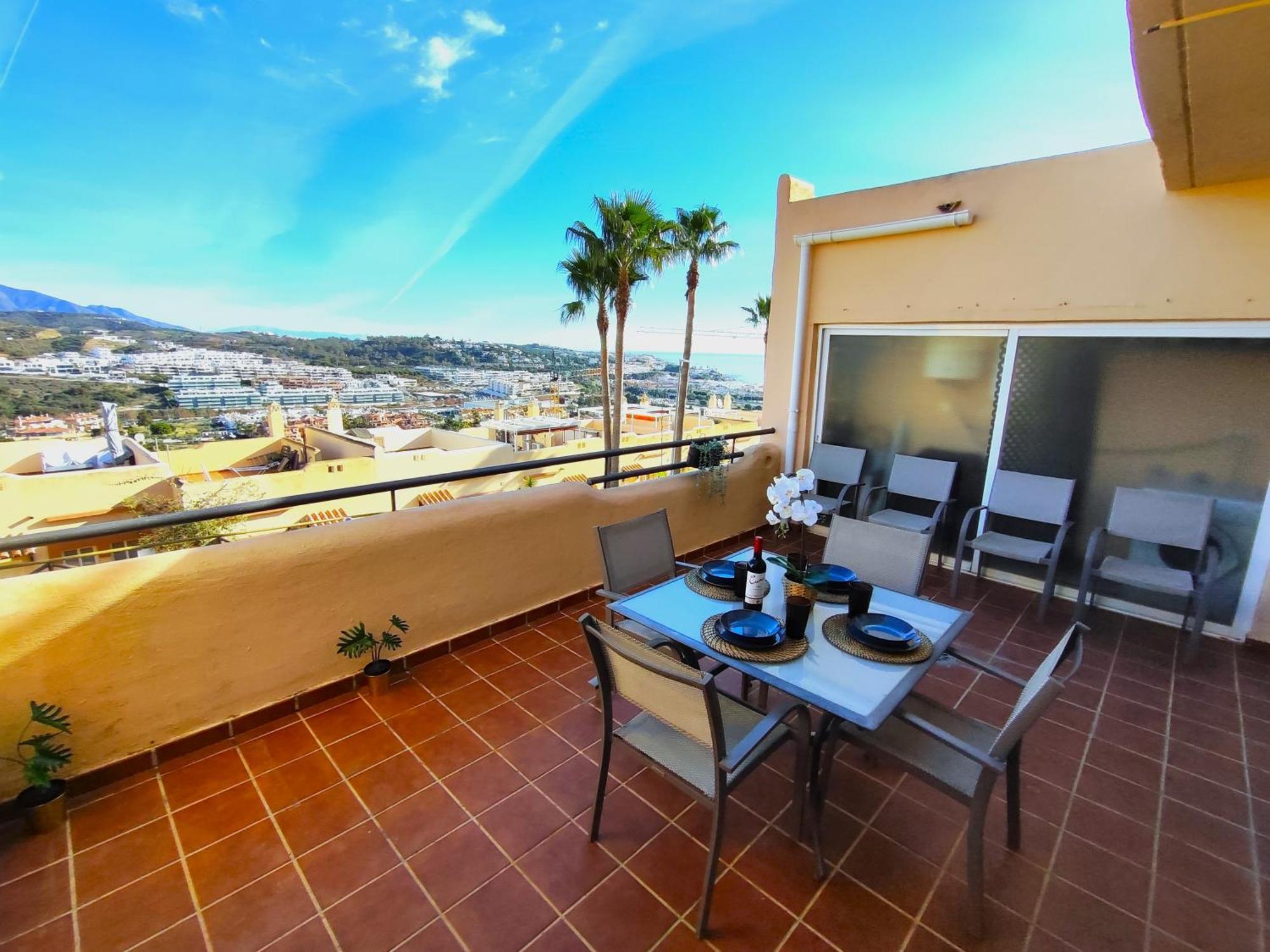 Evans Realty Ao Duplex & Piscina & Terraza & Parking Апартаменты Ла-Кала-де-Михас